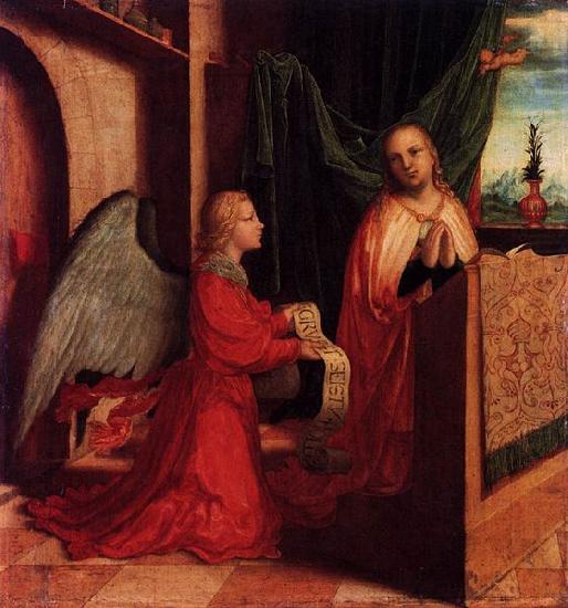 Master of Ab Monogram The Annunciation china oil painting image